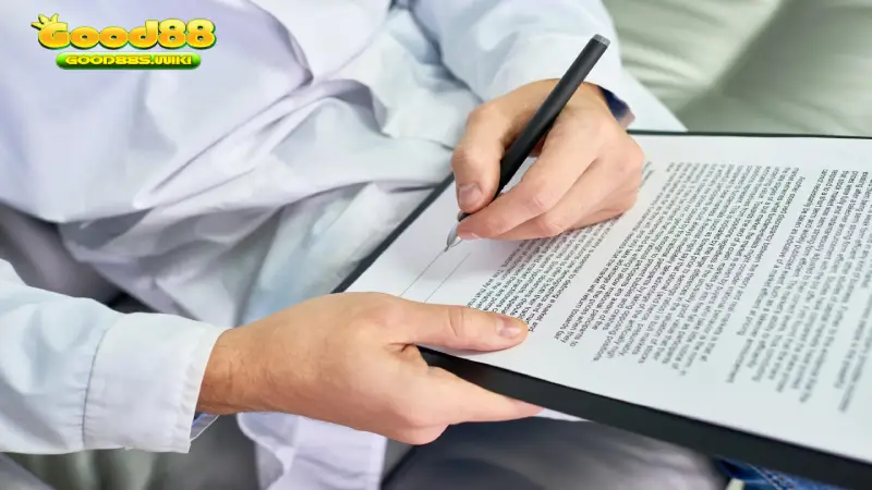 Các điều khoản điều kiện Good88 về đăng ký