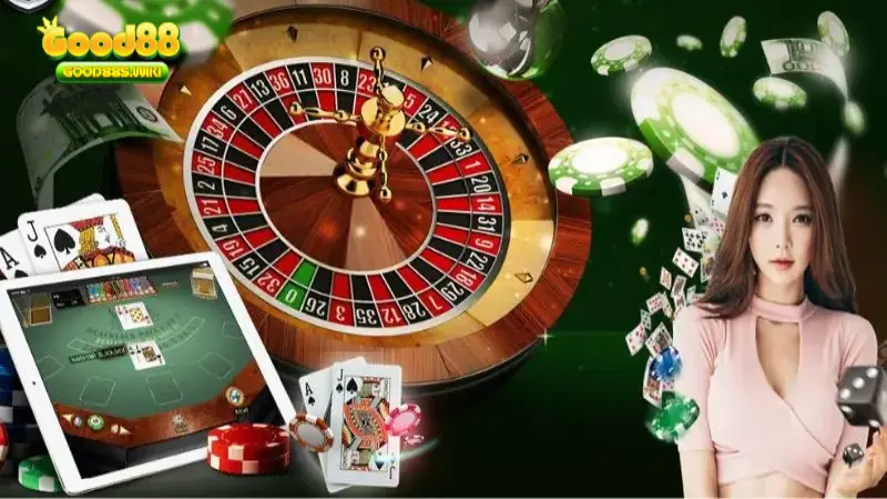 Casino Good88 với dealer cực xinh đẹp