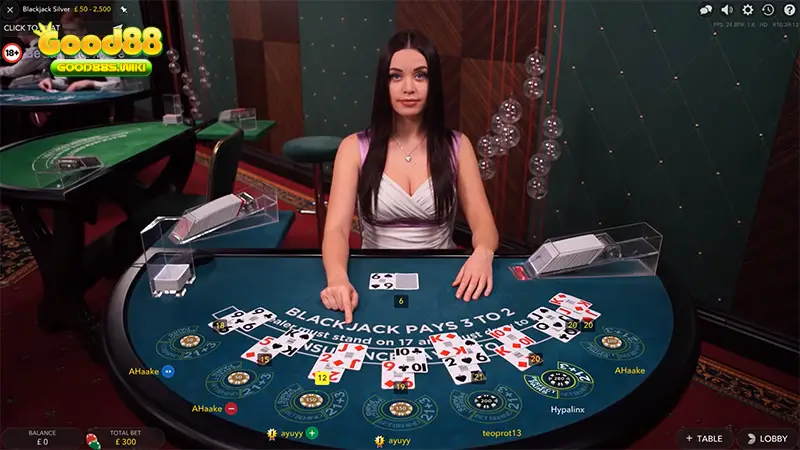 Chơi Blackjack có nhiều lựa chọn cược