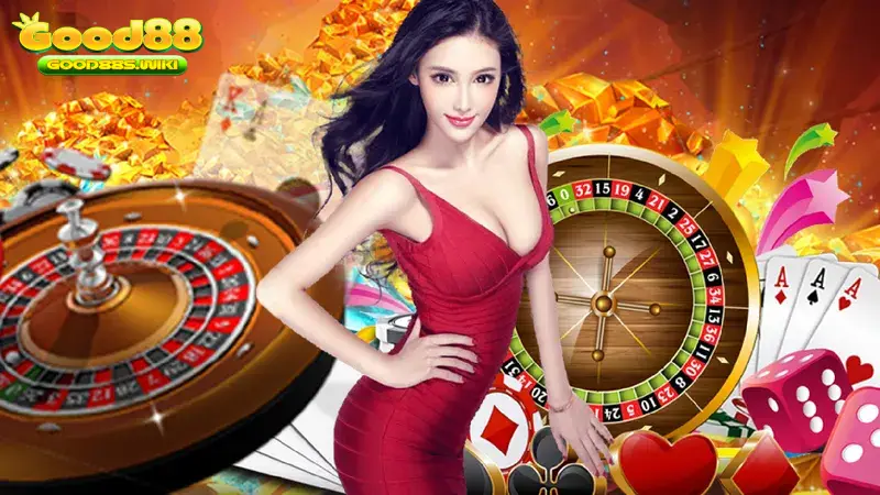 Nhiều game casino hay tại Good88