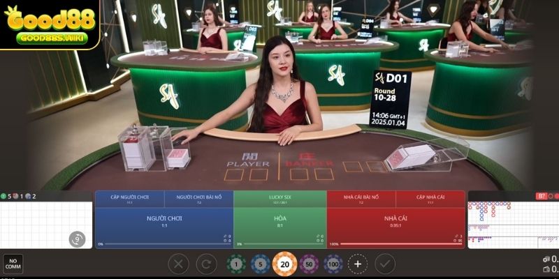 Dealer có nhiệm vụ điều khiển bàn cược hiệu quả