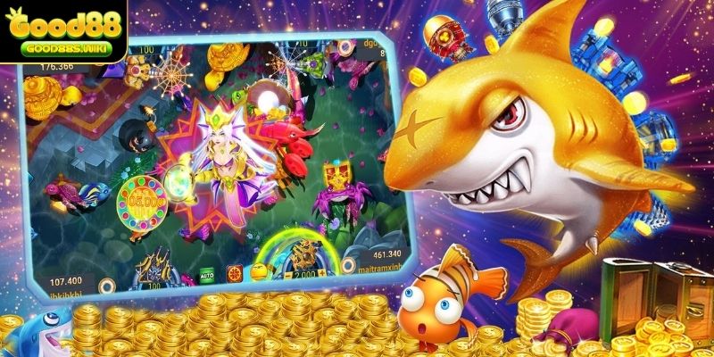 Game bắn cá Jackpot với cơ chế tích lũy thưởng cực hấp dẫn