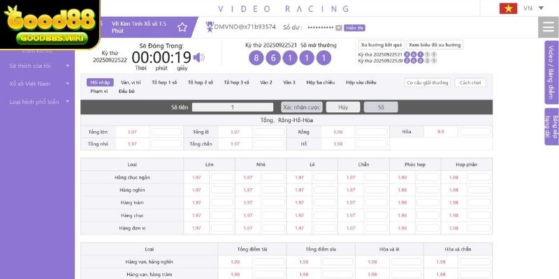 Quan sát kết quả các kỳ quay để nhận diện xu hướng đề